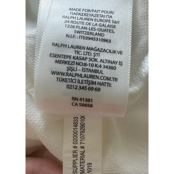 Polo Ralph Lauren Teddy Bear Shirt S/S Men Small Slim Fit White Streetwear Bear - Picture 10 of 13